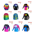Miniatyrbild 2 av 7: BAT FOX Kids Downhill-tröja Camiseta Enduro MTB-tröja Quick-Dry Barn Offroad DH Mountain Bike Motocross-tröjor KA-CL060 S KA-CL060 S