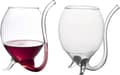 2-pack vampyrformade vinglas 10 oz sugrör rött vinglas 300 ml