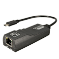 Miniatyrbild 4 av 6: USB-C till Ethernet adapter Svart