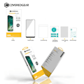 Miniatyrbild 2 av 3: CoveredGear Härdat Glas Skärmskydd till Huawei Y6 (2019) - Svart Svart