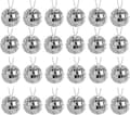 ING Mini Disco Ball, 24 Pieces, Mirror Ball for Kids' Room & Party, Silver