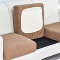 3 st soffkuddfodral Högstretch Individuella sittkuddfodral Sofföverdrag Soffkuddfodral Kamel Camel