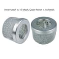 Miniatyrbillede 2 af 6: Sugeslangefilter til airless malerpistoler, netfilter med 1-tommer gevind.