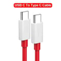 Miniatyrbillede 1 af 6: PD 65W til Oneplus USB Type C til Type C Superhurtig opladningsdatakabel til 12 11 10 Pro 9 9R 8T 8 7T 7 5A Hurtig opladerkabel Type C til Type C 2m Type Type C To Type C 2m