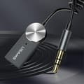 Miniatyrbild 5 av 7: USAMS A2DP Bluetooth 5.0 AUX Ljudmottagaradapter Svart