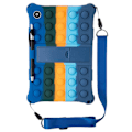 Miniatyrbild 4 av 7: Samsung Galaxy Tab A8 10.5 Skal Pop It Fidget Multiblå