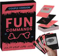 Card Game for Couples - Romantic Date Night with Command Cards, Valentine's Day & Anniversary Gift for Him & Her