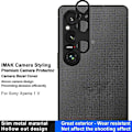 Miniatyrbild 5 av 5: IMAK för Sony Xperia 1 V Metallkameraskydd Anti-scratch Kameraskydd