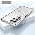 Miniatyrbild 1 av 5: Fullt skyddande Magsafe case som är kompatibelt med Samsung Galaxy S22 S22+ S22 Ultra S23-serien Silver S23 Plus Silver S23 Plus