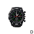 Miniatyrbild 1 av 9: Herrklockor Sport Handled Pojkar Army Silicon Strap Quartz Watch C green One-size green One-size