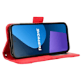 Miniatyrbild 3 av 5: För Fairphone 5 Case anti-scratch Folio Flip Pu Läder cover Blue Blue
