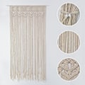 Miniatyrbild 2 av 5: Macrame väggbonad - vävd gobeläng boho väggdekor