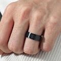 Miniatyrbild 7 av 9: Anti-ångest Spinner Fidgets Roterande Ringar Unisex svart rost Black3 13 Black3 13
