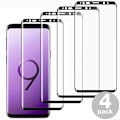 Miniatyrbild 1 av 7: 4 st  Heltäckande Härdadglas  glas till din samsung s9 plus