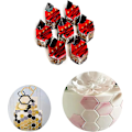 Miniatyrbild 4 av 5: 3 st Hexagon Kakform, 3 Storlekar Hexagon Biscuit Cutters Ca