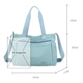 Miniatyrbild 2 av 5: Nylon Crossbody-väskor för kvinnor, axelväska, vattentät budväska, handväskor för kvinnor