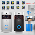 Miniatyrbild 4 av 5: Trådlös WiFi-videodörrklocka Telefon Dörr Ring Intercom Smart Säkerhetskamera Klocka