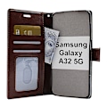 Miniatyrbild 4 av 9: Crazy Horse Wallet Samsung Galaxy A32 5G (A326B) Turkos Turkos