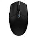 Miniatyrbild 1 av 2: G305 LIGHTSPEED Trådlös Gamingmus, Hero 12K Sensor, 12 000 DPI, Lätt, 6 Programmerbara Knappar