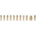 Miniatyrbild 1 av 8: 11 Styck Set Chuck Reservdelar Mässing 3Mm Mini För Dremel Borrslip Kopparbit 3000 11 Styck 4 Käft Kopparborr Spikavdragare För Mini Electric