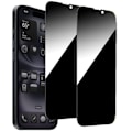 Miniatyrbild 1 av 3: 2-pack sekretessskärmskydd i härdat glas för iPhone 16 Plus med anti-spion funktion