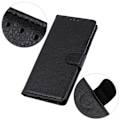 Miniatyrbild 2 av 4: Motorola Moto G10/G20/G30 - Litchi Textur Fodral - Svart Black Svart