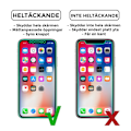 Miniatyrbild 2 av 4: Heltäckande iPhone 13 Pro Skärmskydd Displayfilm Skyddsplast transparent