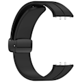 Miniatyrbild 2 av 8: Silikonarmband med magnetisk stängning för Samsung Galaxy Fit 3 (SM-R390) Svart Sort
