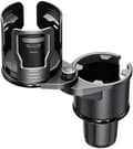Upgraded Double Cup Holder Expander - 2-in-1 Locking 360° Rotatable Car Drink Holder with Adjustable Base for Large Bottles