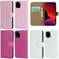 Miniatyrbild 3 av 5: Iphone 11/11Pro/11ProMax plånbok skal fodral väska skydd kort - Cerise iPhone 11 Cerise iPhone 11
