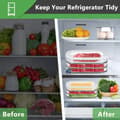 Miniatyrbild 6 av 6: Deli Container for Refrigerator, Stackable Deli Container for Refrigerator, Transparent Deli Containers with Lids for Refrigerator, BPA-Free, 3 Pack