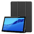 Miniatyrbild 1 av 4: Huawei MediaPad T5 10 - Tri-Fold Fodral - Svart Black Svart