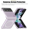 Miniatyrbild 5 av 7: Samsung Z Flip 3 Transparent Stötdämpande Skal MagSafe-Kompatibe Transparent