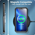 Miniatyrbild 5 av 9: C4U® Shockproof Defence - iPhone 13 Pro  - Stötdämpande skal 3i1 Black iPhone 13 Pro (6.1) Black iPhone 13 Pro (6.1)