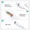 Miniatyrbild 4 av 8: 2x Lightning till 3,5mm Adapter – För iPhone & iPad