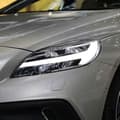 Höger transparent strålkastarskydd för Volvo V40 (2013-2019)