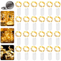 Miniatyrbild 1 av 5: LED-ljusslinga - LED-batteridriven koppartråd vattentät ljusslinga för semesterbröllopsfest jul DIY inomhus utomhus