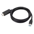 Miniatyrbillede 2 af 5: 1,8 m USB til HDMI-adapterkabel USB 2.0 Type A Han til HDMI Han Konverter Fod
