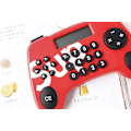 Miniatyrbild 5 av 5: Skrivbordsräknare, Mini Game Handle Calculator, 8-siffrig display, Söt liten Gamepad-kalkylator i fickformat, Standardfunktionskalkylator för barn,