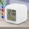 Miniatyrbild 2 av 5: LED Night Light Alarm Clock (Multi-Color) multicolor