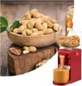 Peanut Butter Machine, Electric Nut Grinder, 500ml Food Processor with Non-Slip Base, 110V–220V, Suitable for Home Kitchen