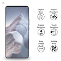 Miniatyrbild 2 av 9: 2-PACK Xiaomi Mi 11 Mjukt Skärmskydd PET 0,3mm Svart Svart