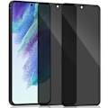 Miniatyrbild 1 av 7: 2-Pack Samsung S21 FE Privacy Skärmskydd - Härdat Glas 9H - Super kvalitet 3D
