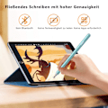 Miniatyrbild 4 av 5: Styluspenna för iPad-pekskärmar med elastiska antifoulinghandskar, magnetiskt lock, WEOOA universell styluspenna, styluspenna kompatibel för iPad,