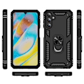 Miniatyrbild 2 av 6: Samsung Galaxy A15 5G Skal Armor Ring Hybrid Svart