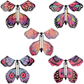 Miniatyrbild 1 av 8: Magic Flying Butterfly Butterfly Flying Card Toy 3 3 3 3