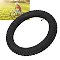 Miniatyrbild 1 av 8: 16x2.4 Smutscykel Däck Gummi Anti Slip Inre Yttre Däck Byte Barncykel Däck