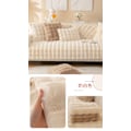 Miniatyrbild 1 av 5: Kanin Plysch Soffa Överdrag L Form 1/2/3/4 Sits Soffa Överdrag Hörnsoffa U Form, 2023 Ny Universal Halkskyddad Soffa Skydd, Super Mjuk Soffa white white 90*160cm