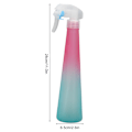 Miniatyrbild 6 av 8: Kontinuerlig sprayflaska konform fin dimspray sprayflaska för hårstyling växter 350 ml