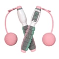 Miniatyrbild 1 av 5: Hopprep med digital räknare, justerbar hopprep med smart kaloriräkning, repfritt hopprep, sladdlösa hopprep för fitness träning